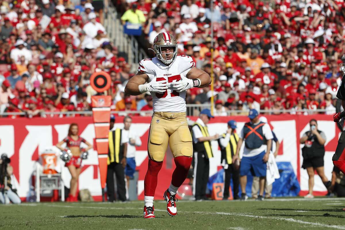 Nick Bosa Returns To 49ers Practice, Team 'encouraged' By Progress