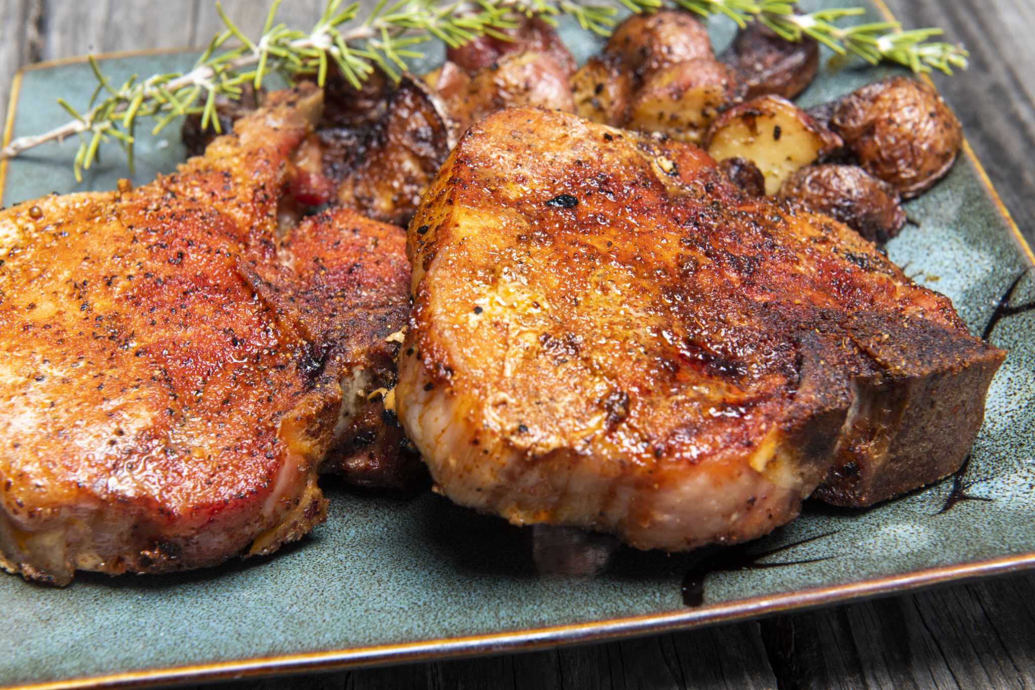 Recipe Sassy Smoked Pork Chops
