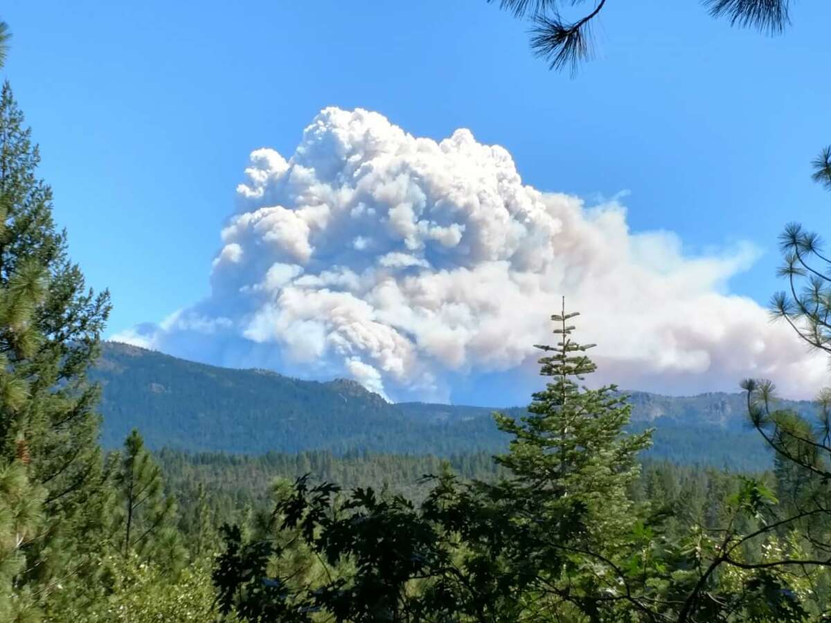 As erratic winds whip flames, Plumas County wildfire swells to 44,000 acres