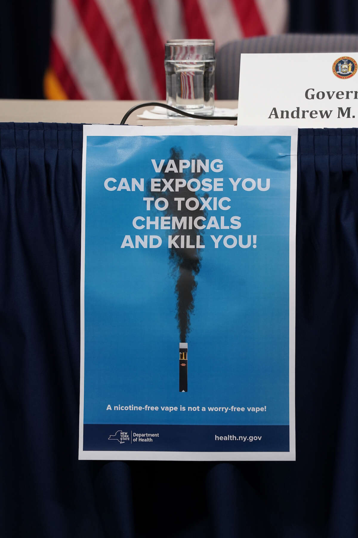New York Gov. Andrew Cuomo announced Monday, Sept. 9, 2019 that his administration is taking several steps to address a surge of vaping-related illnesses known to have killed at least five people this summer.