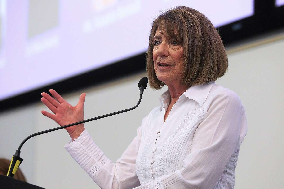 Rep. Susan Davis (D-Calif.) speaks during a panel discussion on U.S.-Iran relations at San Diego State University on Saturday, Sept. 7, 2019, in San Diego. (Hayne Palmour IV/San Diego Union-Tribune/TNS)