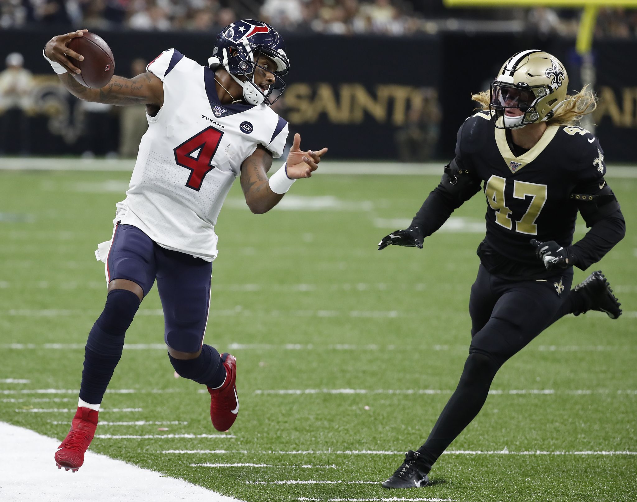 Deshaun Watson inspires the Houston Texans, while Taysom Hill secures first  win as New Orleans Saints starter, NFL News