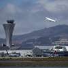 SAN FRANCISCO, CALIFORNIA - SEPTEMBER 09: A plane takes off from San Francisco International Airport on September 09, 2019 in San Francisco, California. Hundreds of departing and arriving flights at San Francisco International Airport have been cancelled or significantly delayed each day since September 7 as a planned $16.2 million runway renovation project gets underway. The project is expected to be finished by September 27. (Photo by Justin Sullivan/Getty Images)