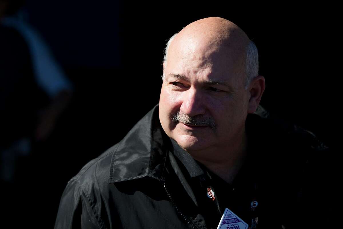Steve Balboni, advance scout for the San Francisco Giants and member of the 1985 Kansas City Royals World Series team, is seen at AT&T Park in San Francisco, Calif. on Saturday, Oct. 18, 2014.
