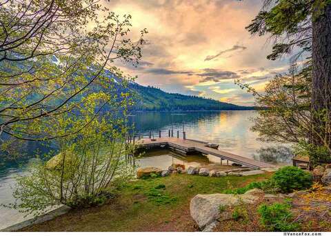 Epic Cabin On The Secret Lake Next To Lake Tahoe Listed For