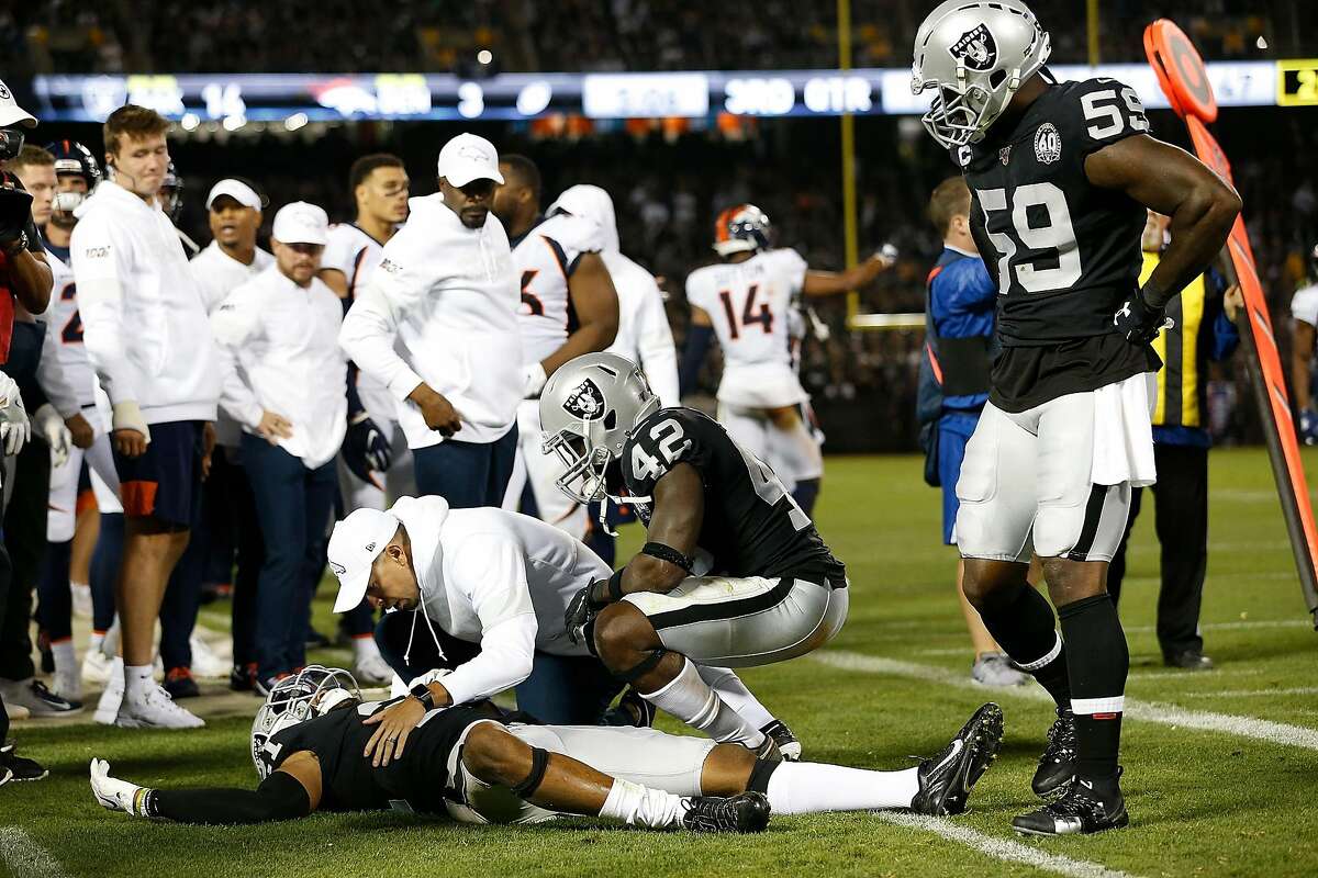 Gruden: Raiders' Gareon Conley 'going to be OK' after scary injury