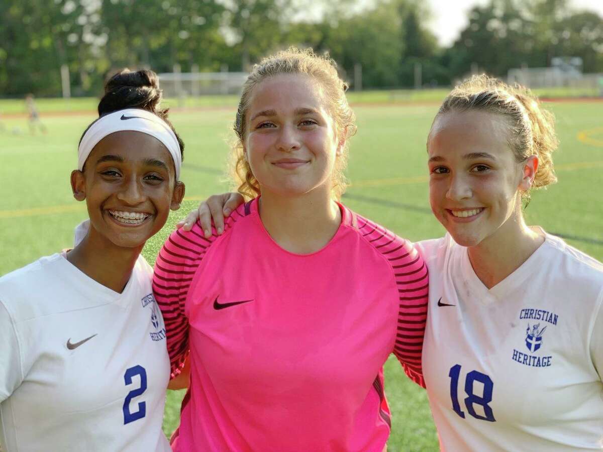 Natania Muriel, Ainiah Perretta and Sarah Ramadanovic helped CHS win its second consecutive game to start the season.