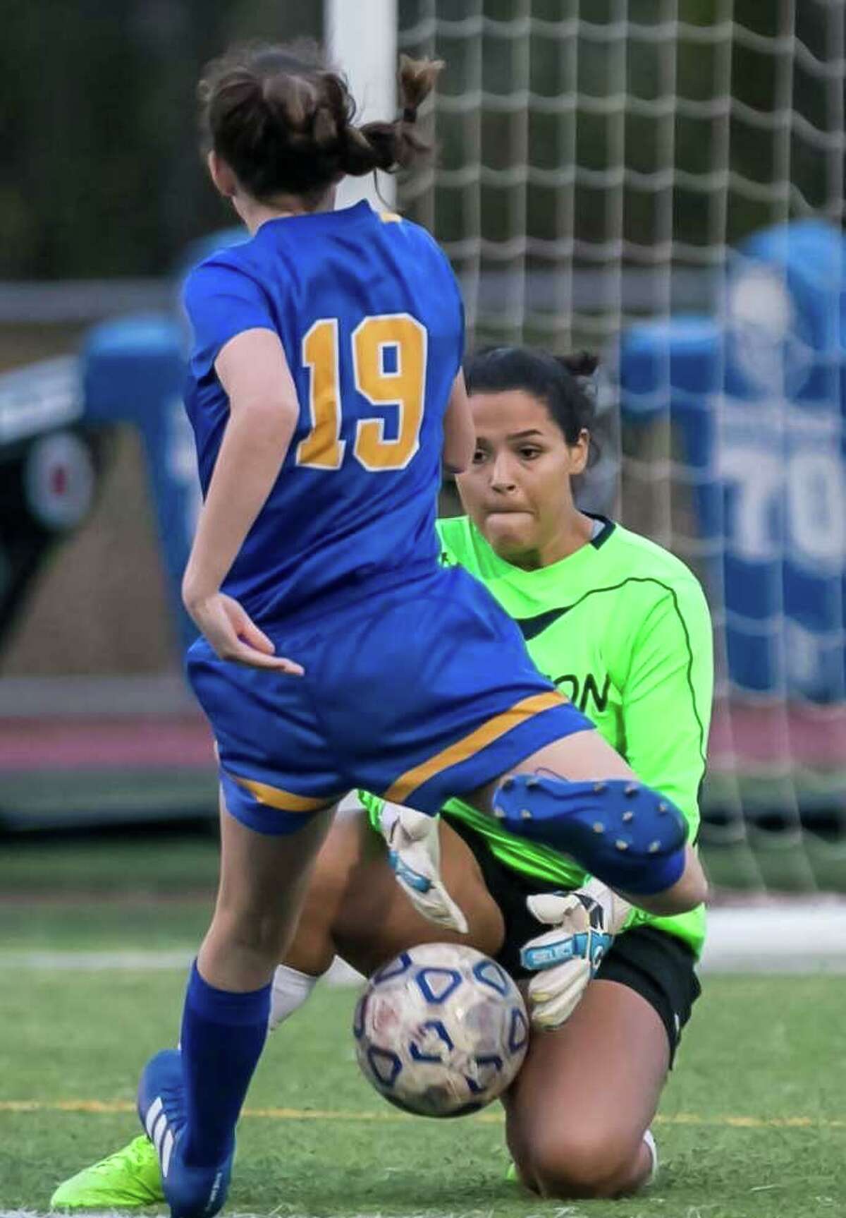 Arianna Malick returns in goal for Shelton, after the then junior was named Most Outstanding Player in the SCC tournament.