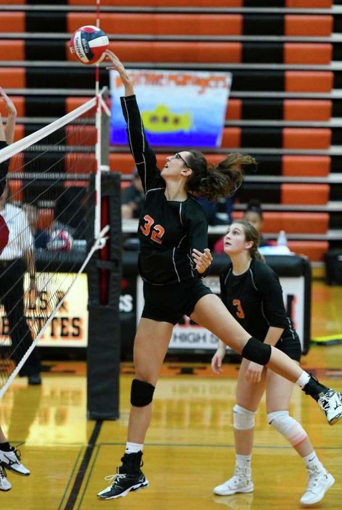 Reem Abdel-Hack is one of Shelton’s top players in the front row.