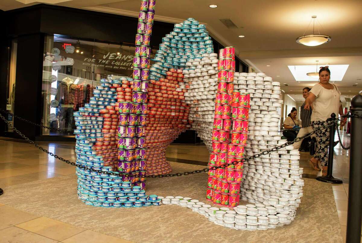 CANstruction Designs Benefit the San Antonio Food Bank at North Star Mall -  San Antonio Charter Moms