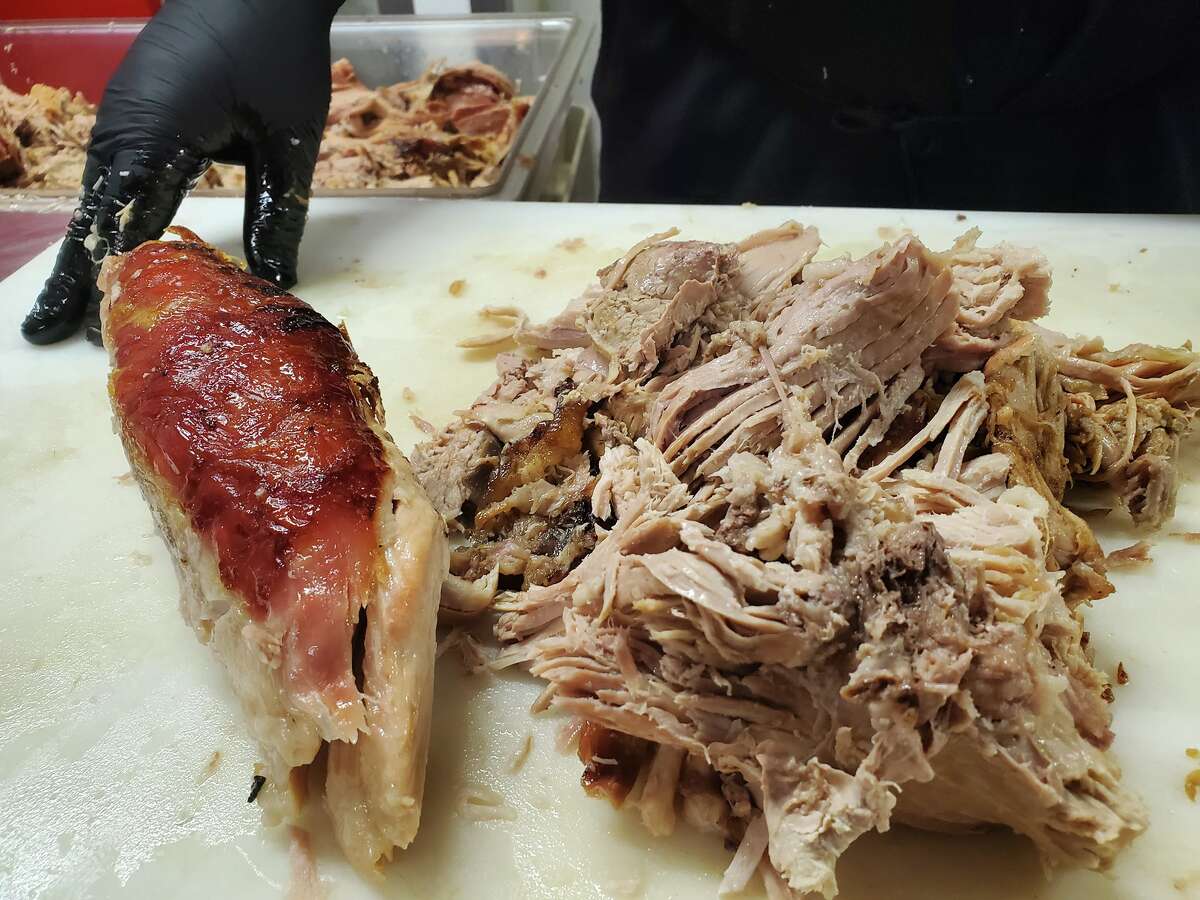 Roegels Barbecue Co. is now offering whole-hog barbecue on occasional weekends. Whole hog tacos will be featured in a special collaboration between Roegels and Superica on Jan. 22 at Superica.