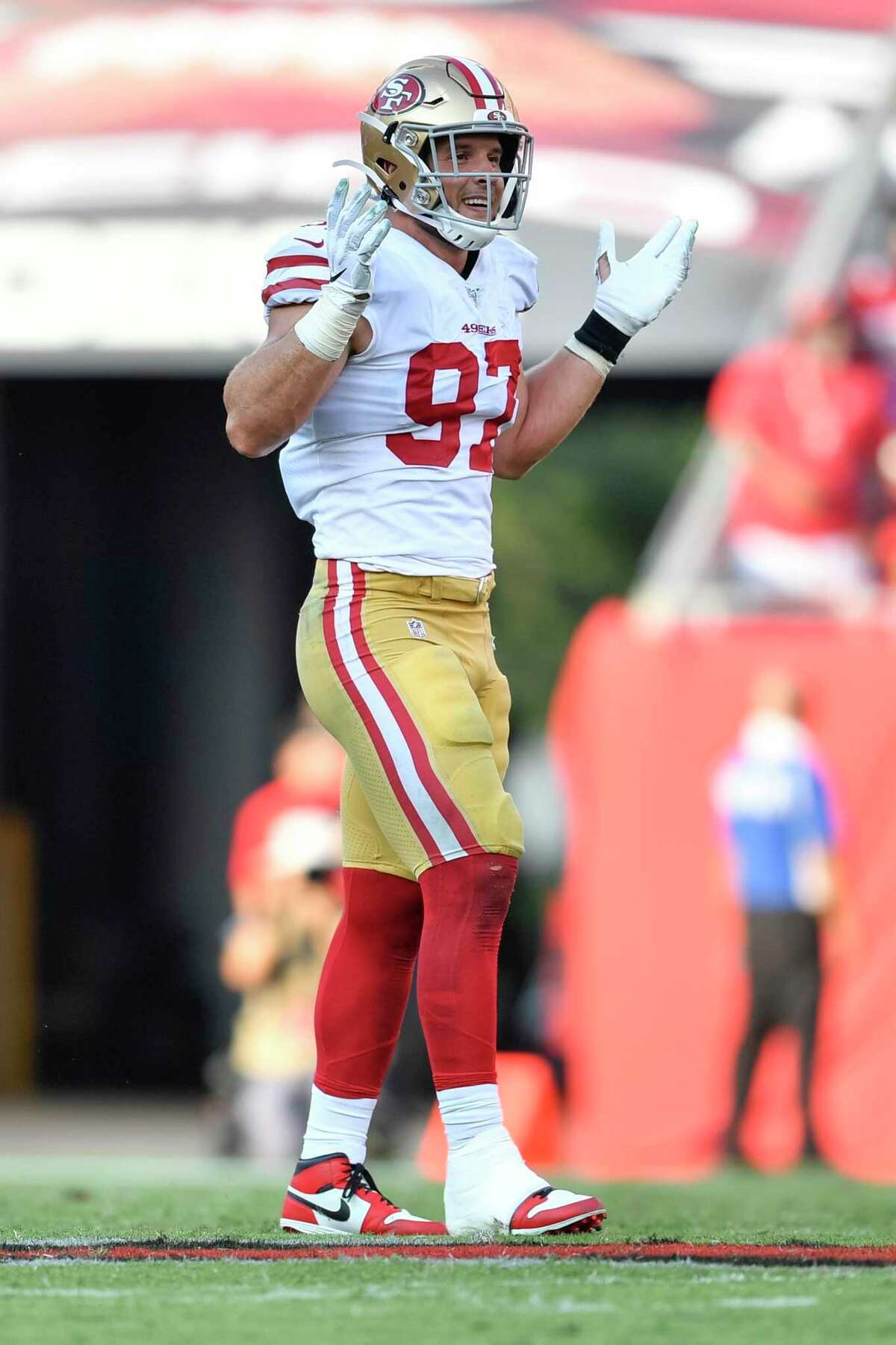 ABC7 News - IT'S GAME DAY! Nick Bosa and the San Francisco 49ers