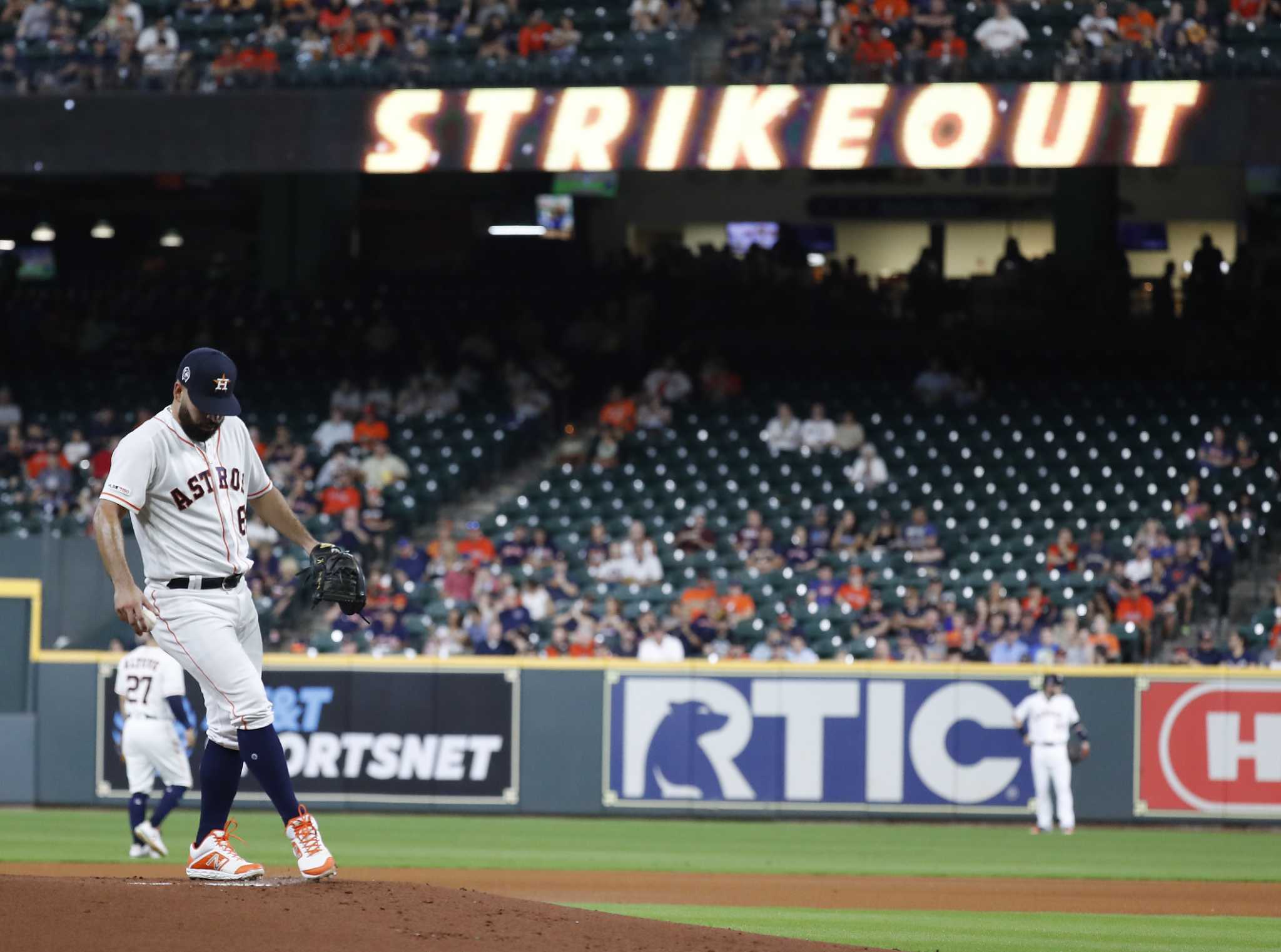 Astros insider: José Urquidy limits damage to solo homers