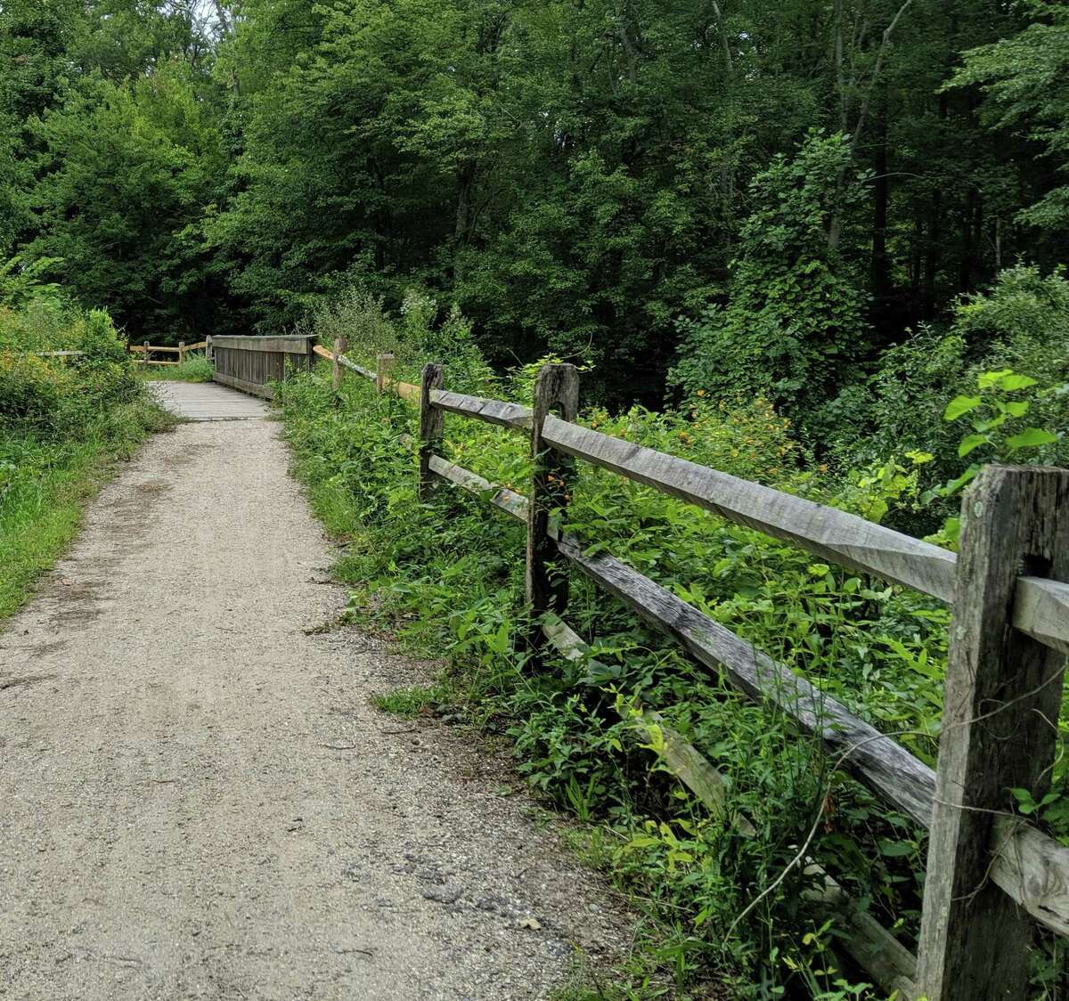 The next Shelton trails work party is Saturday, Sept. 14, on the trail beside Silent Waters.