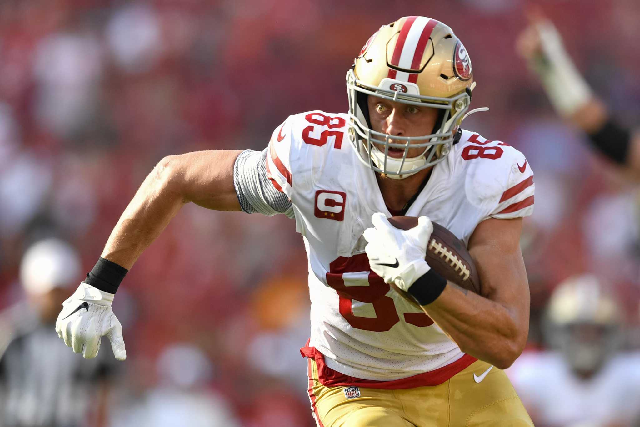 TE George Kittle out for 2nd straight game for 49ers