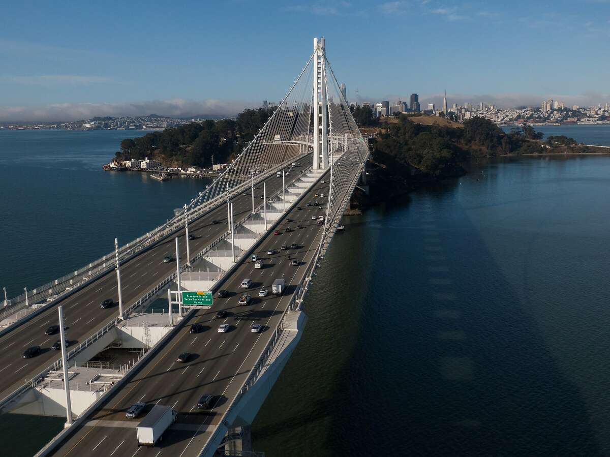 A motorcyclist was killed on the Bay Bridge after falling off a vehicle in an attempt to elude the CHP.