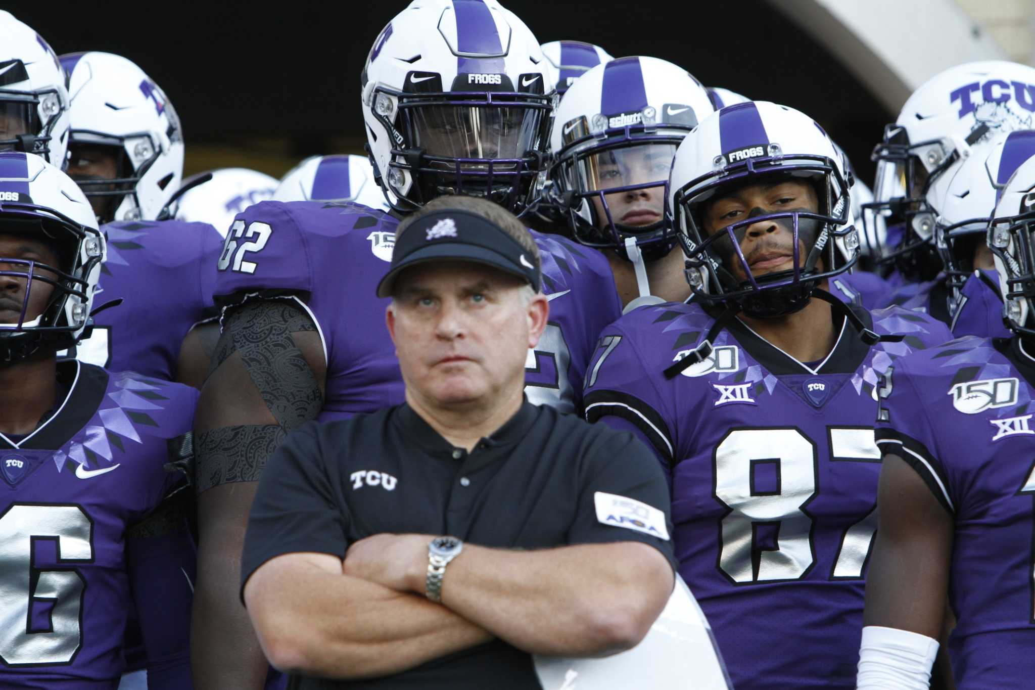 TCU players spar over racial slur allegations against Gary Patterson