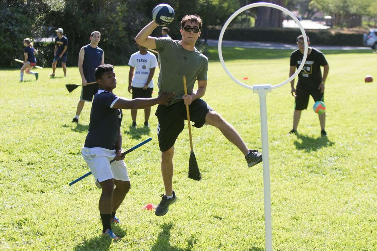 I went to a college quidditch team practice. It was a lot harder than I