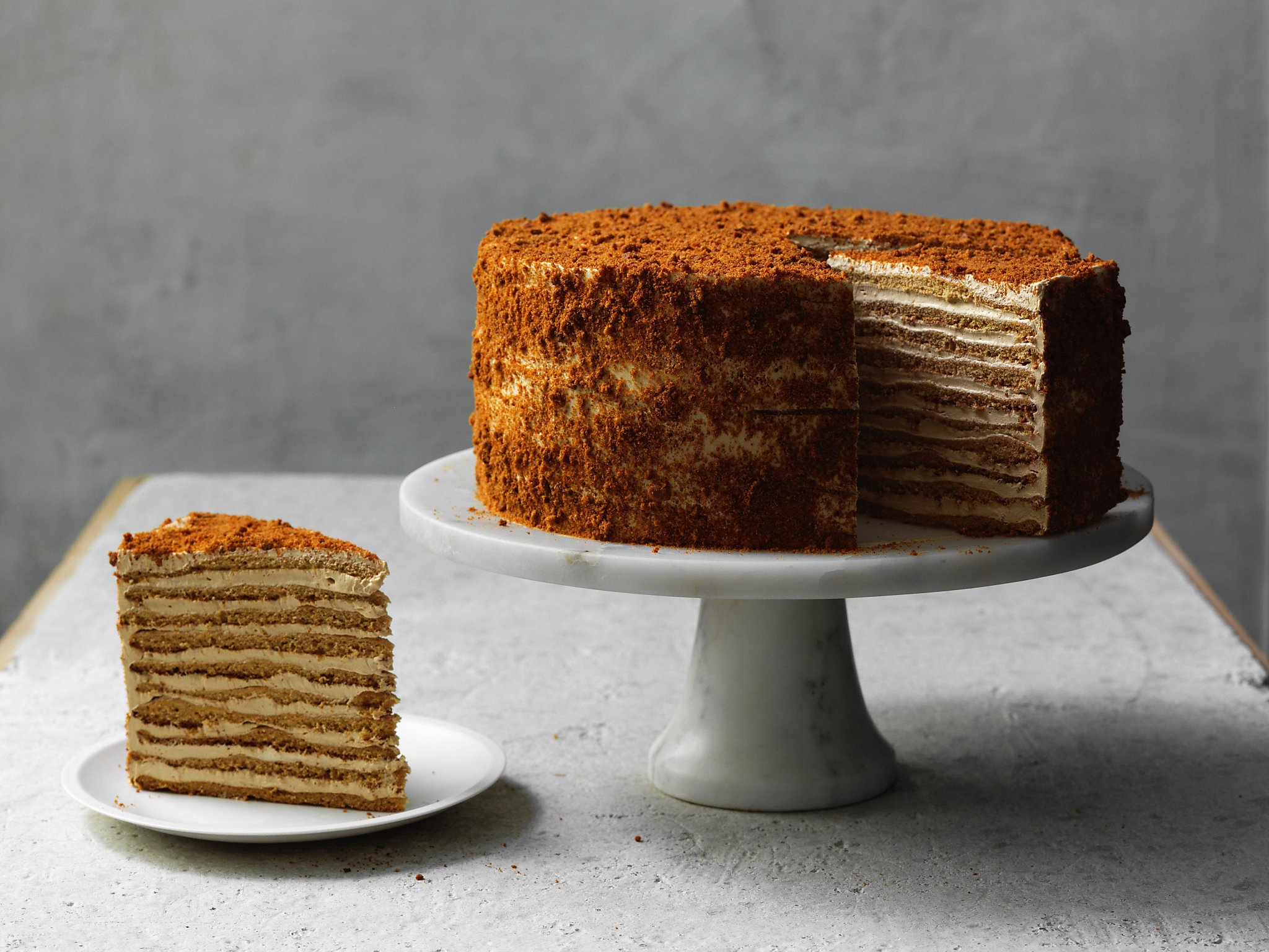 Recipe How To Make th Century Cafe S Russian Honey Cake