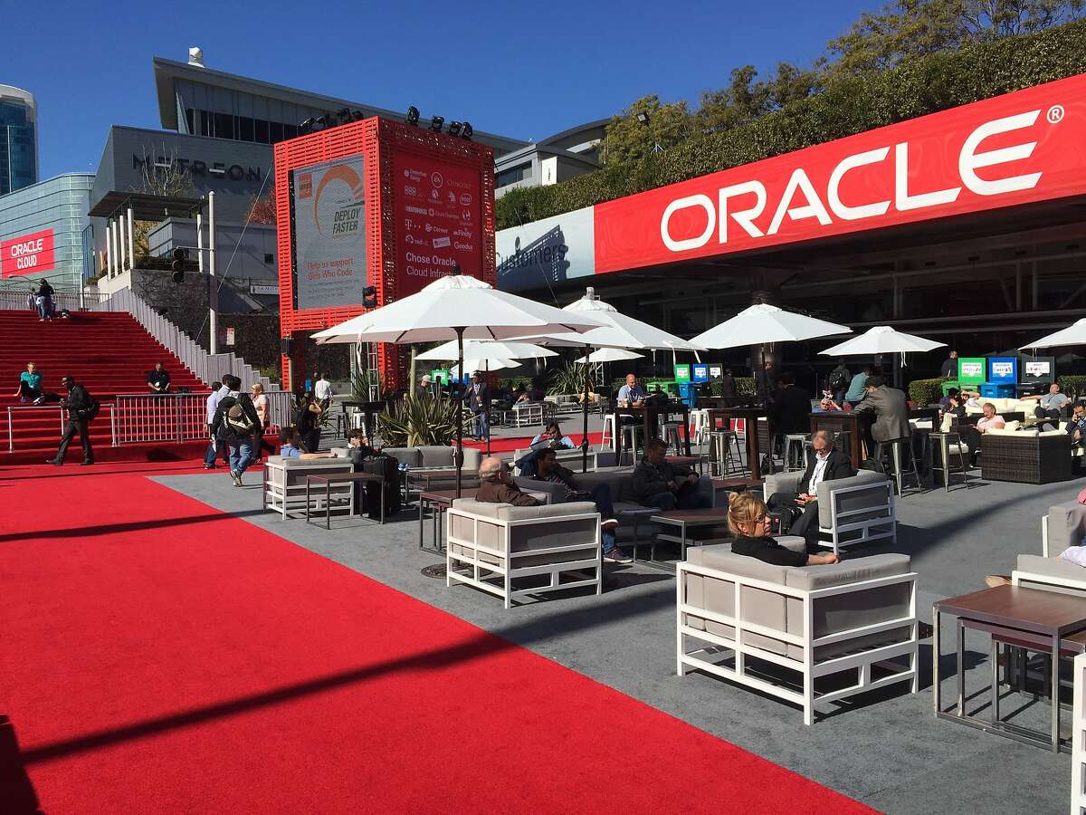 Scenes from Oracle OpenWorld in September 2016, when an entire block of Howard Street closes down for a four-day conference that's also an exercise in pop-up urban design. These photos are from Sept. 22, the final day, when many of the attendees already had departed.