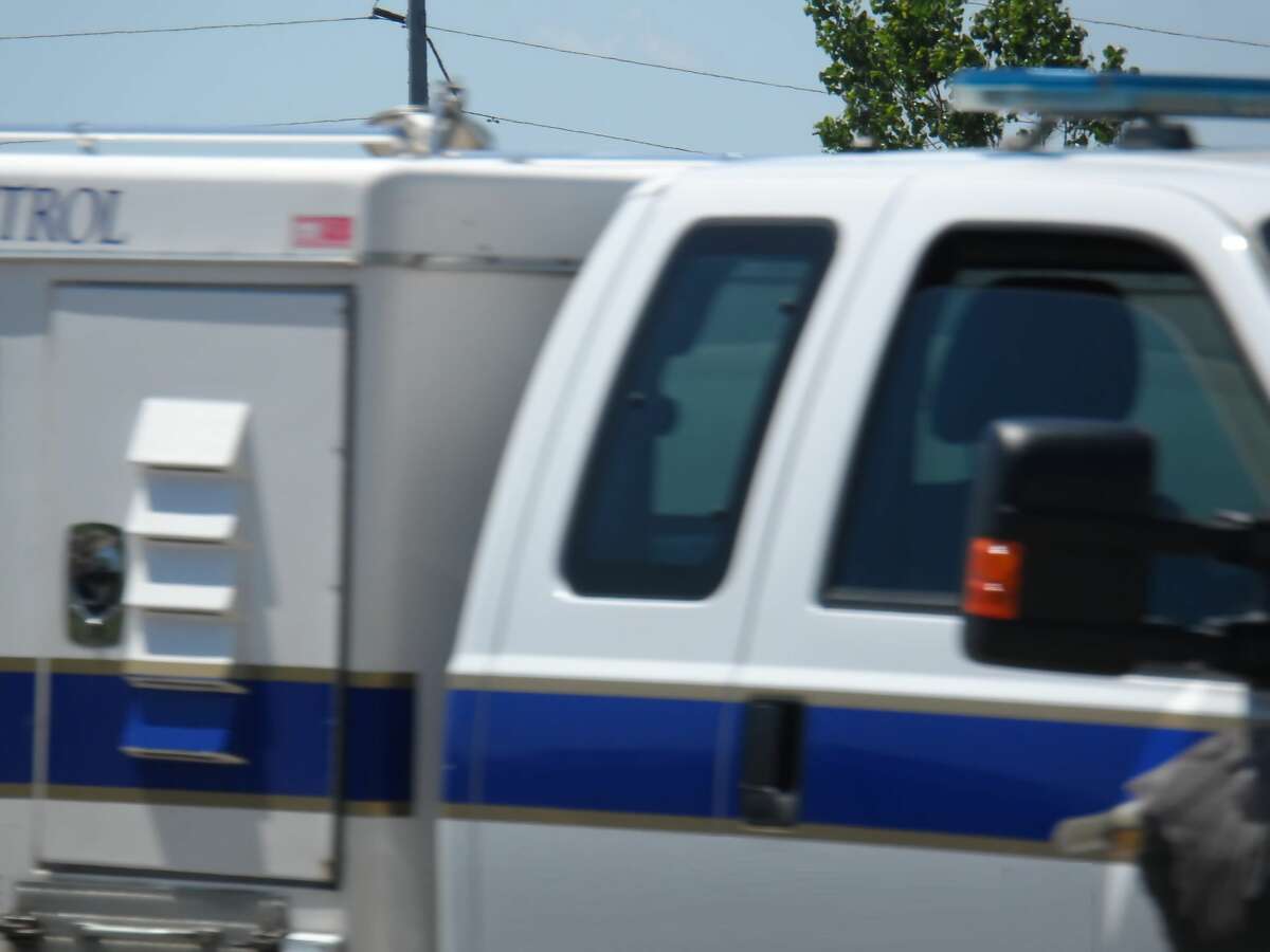 Animal Control Police Unit With Speed Blur.