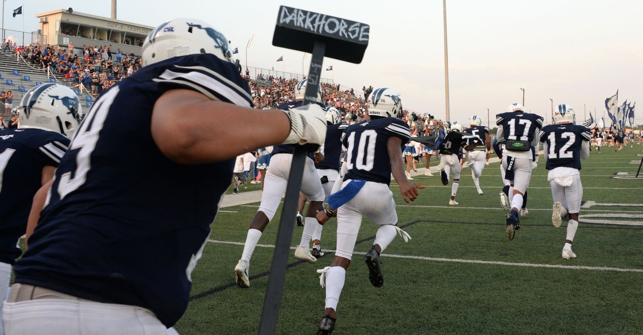 Mustang Football to play Greenwood at Grande Communications Stadium