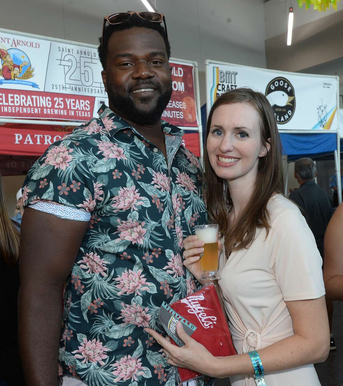 Craft beer enthusiasts gather for the 2019 Craft Beer Fest at the Event Centre in Beaumont Saturday. The event once again sold out within the first hour of ticket sales. Photo taken Friday, September 14, 2019 Kim Brent/The Enterprise