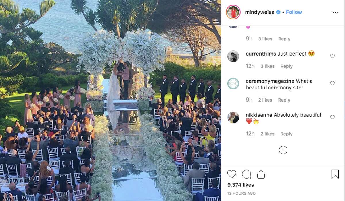 Seth Curry and Callie Rivers tied the knot in Malibu on Sept. 14, 2019.