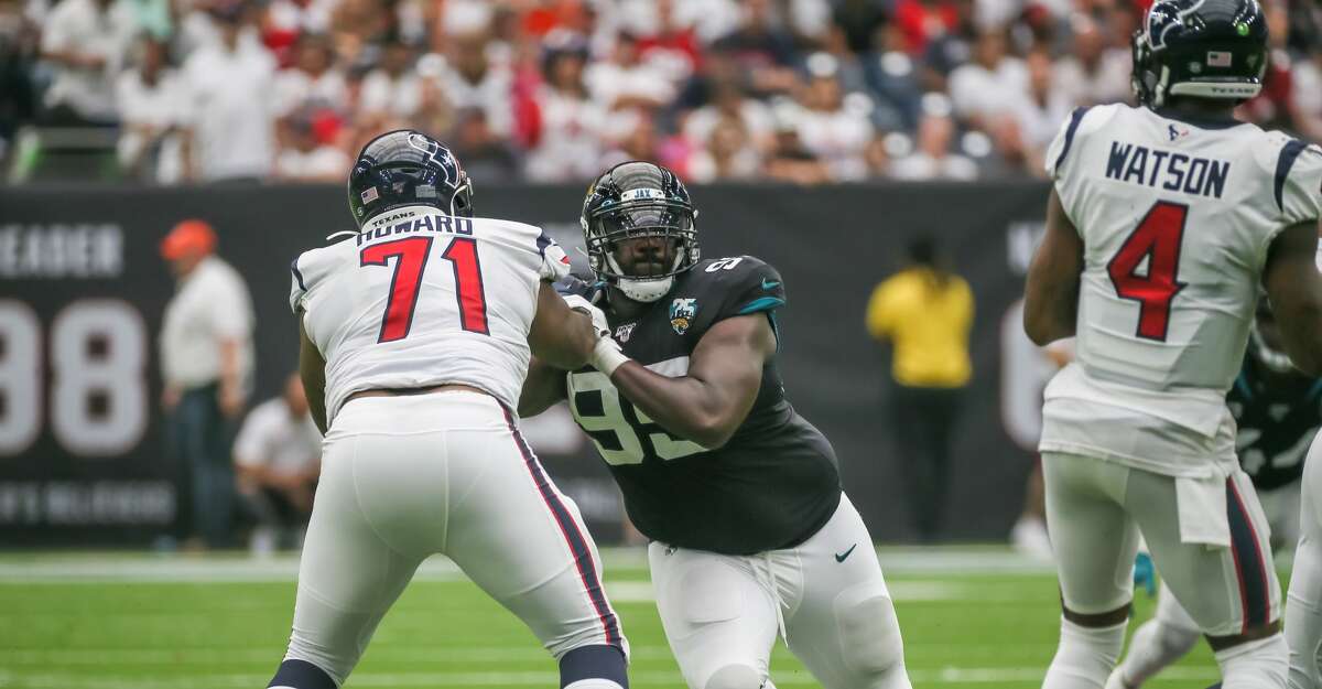 HOUSTON, TX - SEPTEMBER 12: Jacksonville Jaguars defensive back