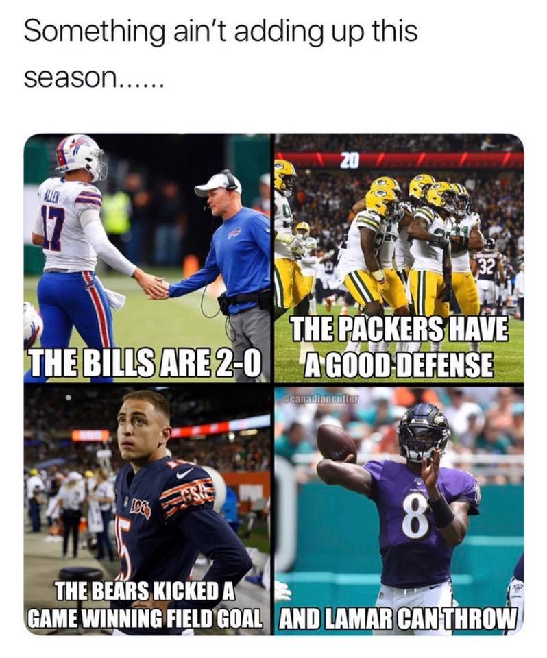 Leather bound NFL memes from Week 2 are primetime winners Cousins!