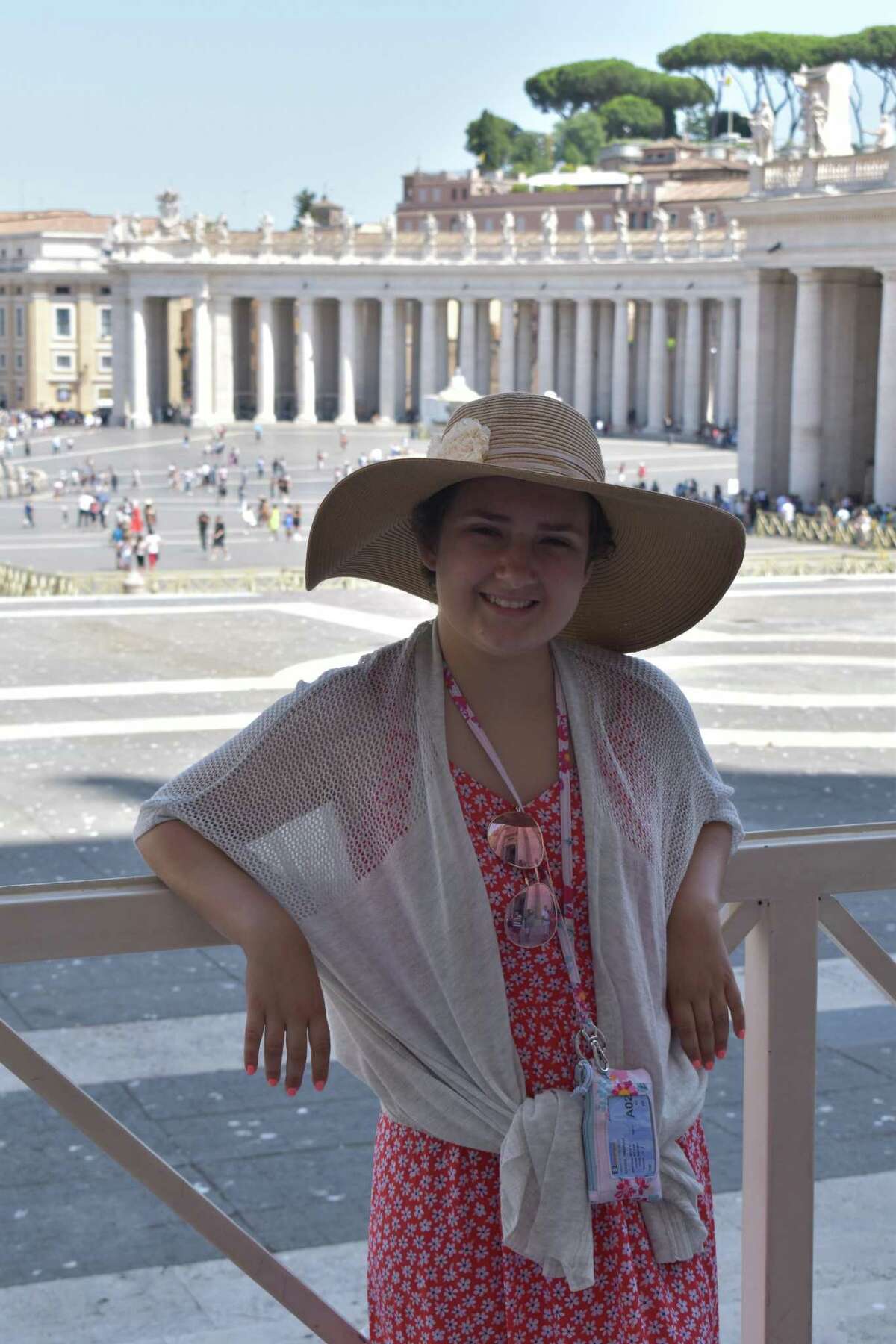 Hannah Sousa, who was diagnosed with leukemia last year, recently received a Mediterranean cruise from Make-A-Wish CT.