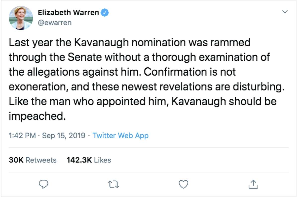 2020 Democratic presidential candidates took to Twitter to express their frustration regarding the recent allegations brought up against Supreme Court Justice Brett Kavanaugh.