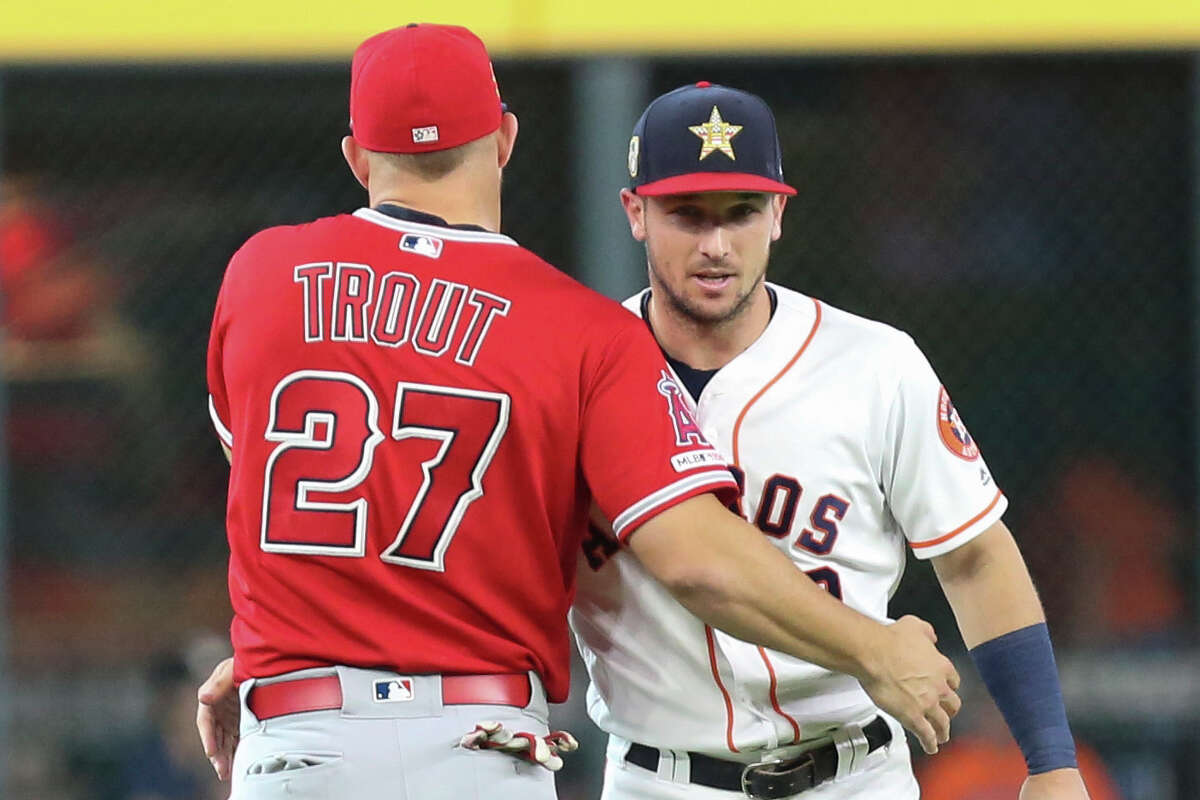 PHOTOS: All-time Astros who have won MVP, Cy Young, Manager of the Year or Gold Gloves The Angels' Mike Trout received 17 first-place votes for American League MVP, while the Astros' Alex Bregman got 13 first-place votes. Browse through the photos above for a look at Astros' all-time awards ...