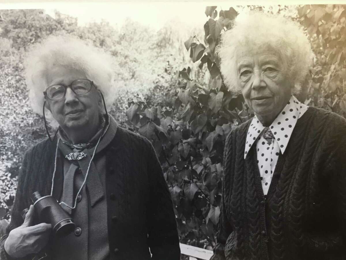 Here is a picture of Helen and Alice Bristow from around 1971 when the Bristow Bird Sanctuary was named in their honor! "What a wonderful pair," Chairman of the New Canaan Conservation Commission Chris Schipper said as he brought the picture to the attention to the New Canaan Advertiser. The New Canaan Planning and Zoming Commission backs the restoration of the bird sanctuary.