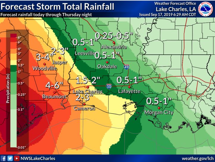 Update Tropical Storm Imelda forms in Gulf