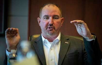 Pictured, Kevin Voelkel, Toyota Motor Manufacturing Texas president, Monday, Sept. 16, 2019. Voelkel co-chaired a panel to look at how San Antonio businesses can safely reopen amid the COVID-19 pandemic. The panel unveiled the report Tuesday.