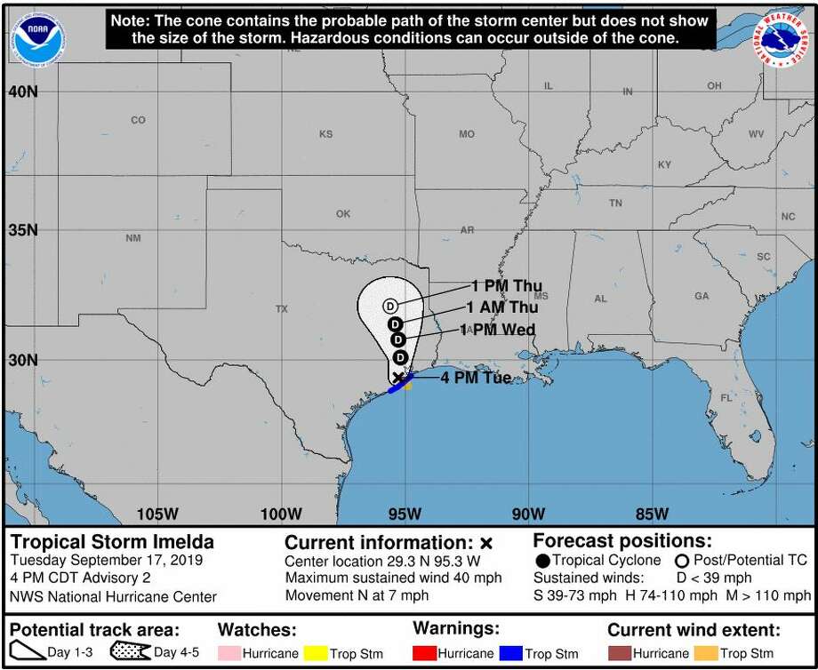 Tropical Depression Forms In The Gulf Expected To Produce Heavy