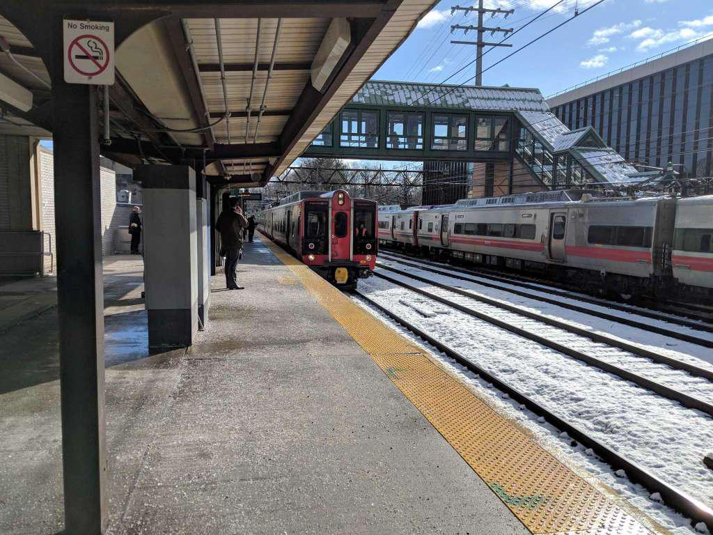 Train horns blaring at night in west side of Greenwich