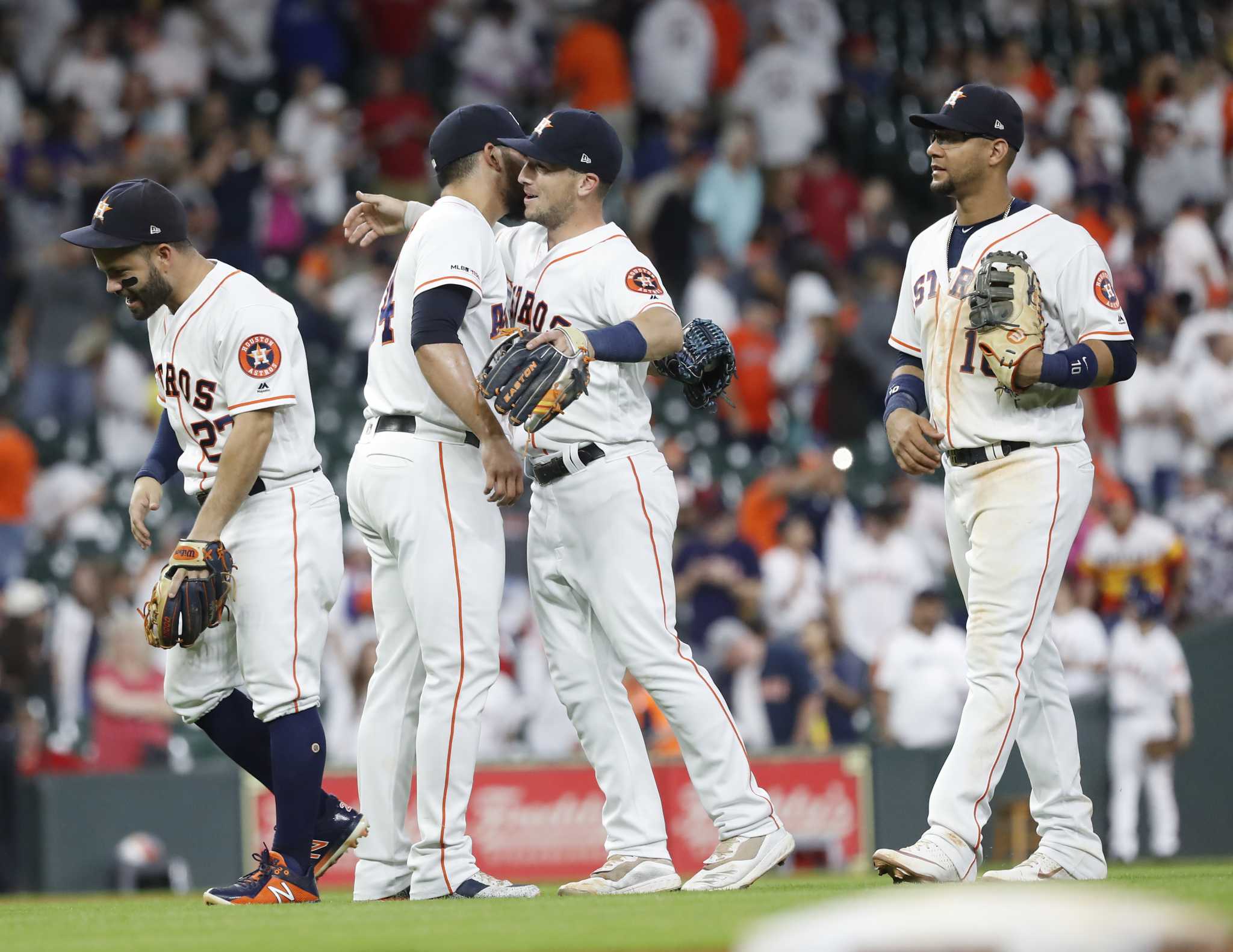 Astros' Ryan Pressly returns to his old stomping ground