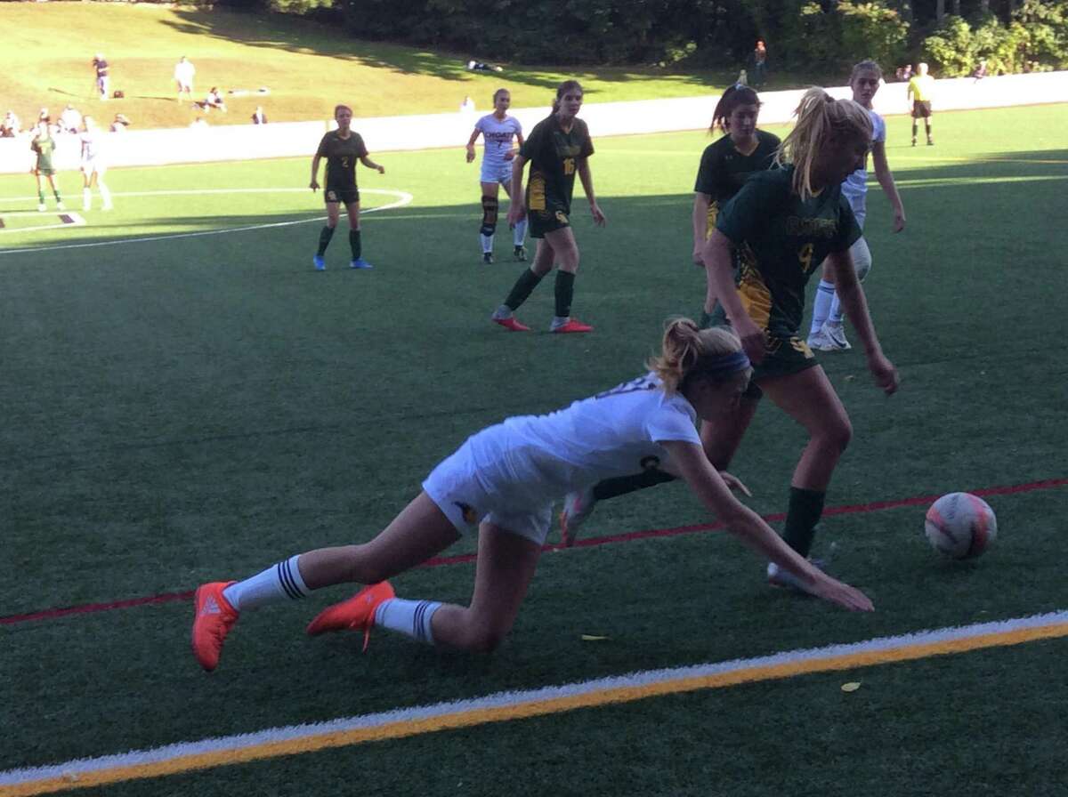 Greenwich Academy and Choate Rosemary Hall dueled to a 2-2 draw in soccer action on September 18, 2019, in Greenwich.