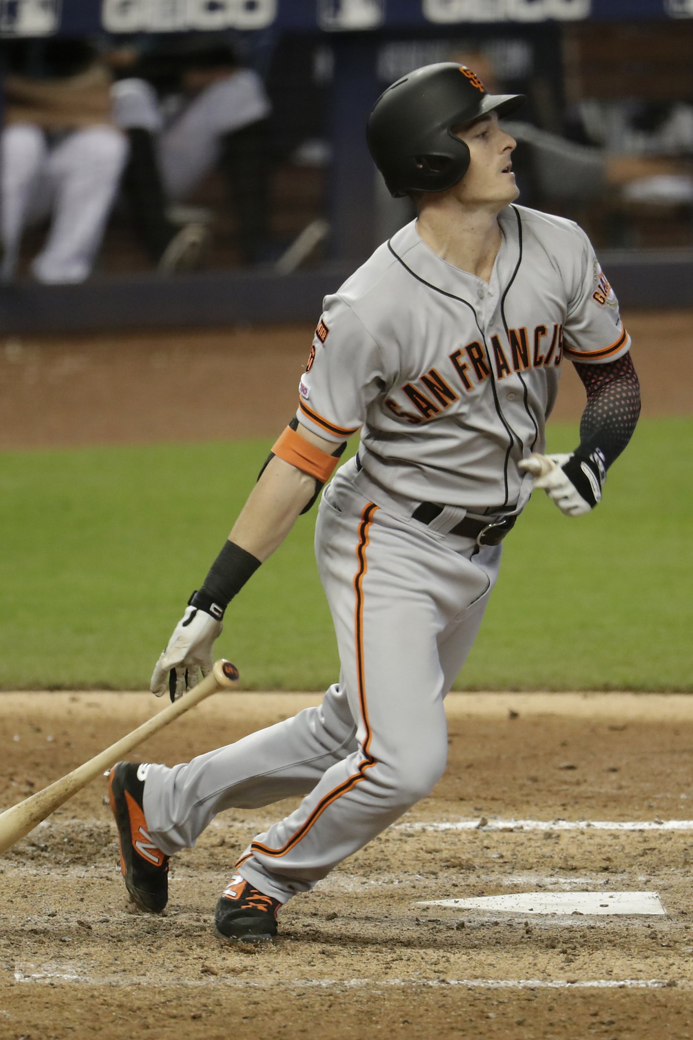 Giants rookie Mike Yastrzemski homers with Hall of Famer grandfather  watching at Fenway Park