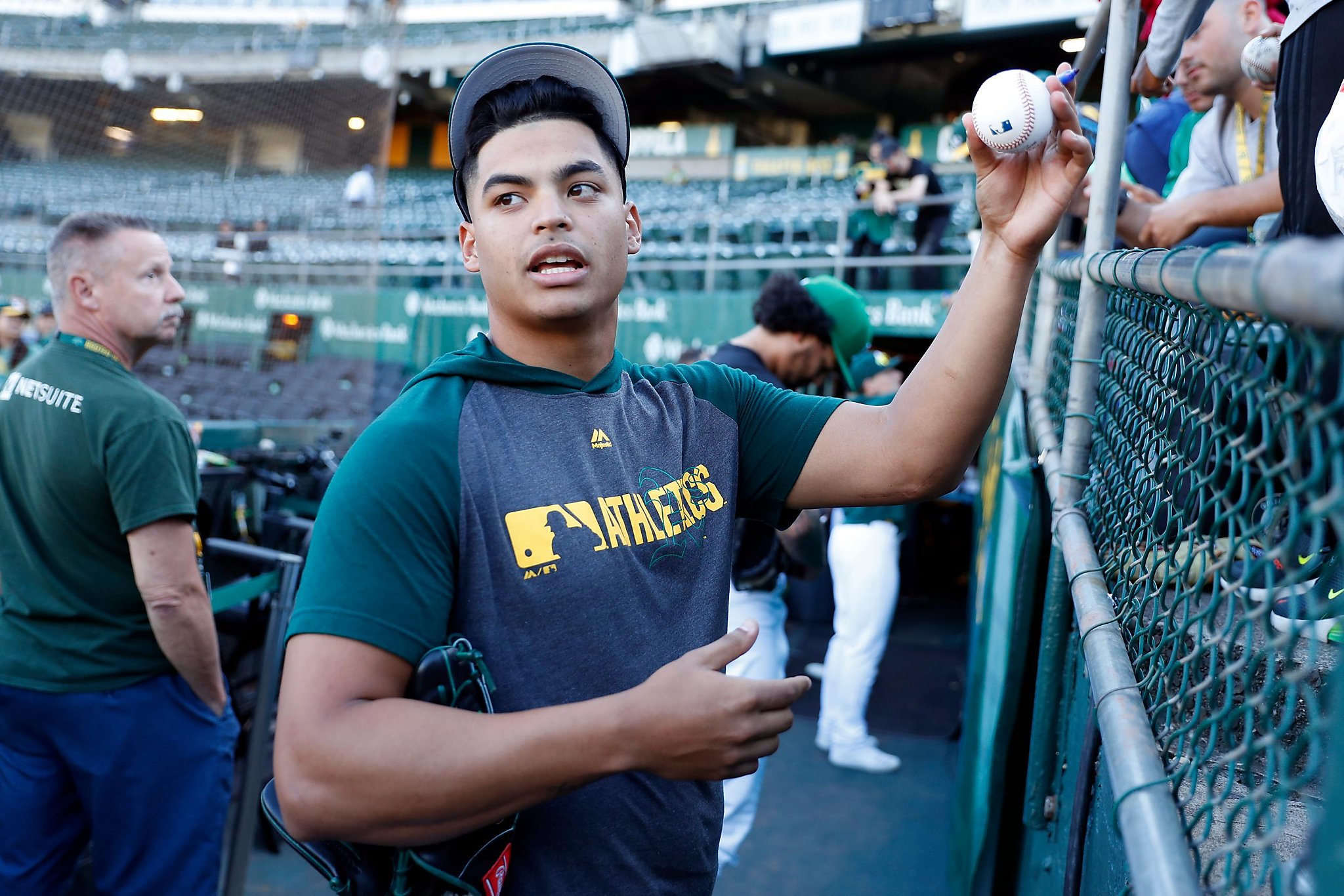 A's Jesús Luzardo forced to adapt as a kid. Now his stuff is
