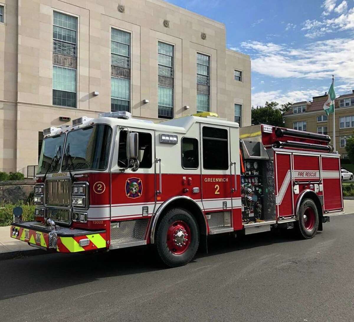 A new piece of firefighting equipment is headed to the Cos Cob fire station.