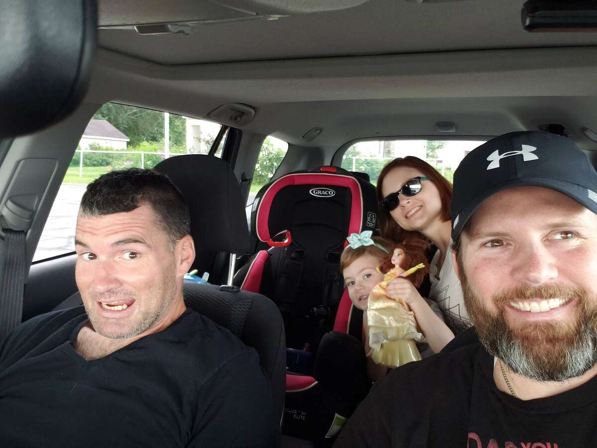 Tyson Feilzer, left, shown with his brother Baron, right, and family in Ohio in happier times after getting clean of heroin in May. Tyson died in September 2019 of an apparent drug overdose in San Francisco.