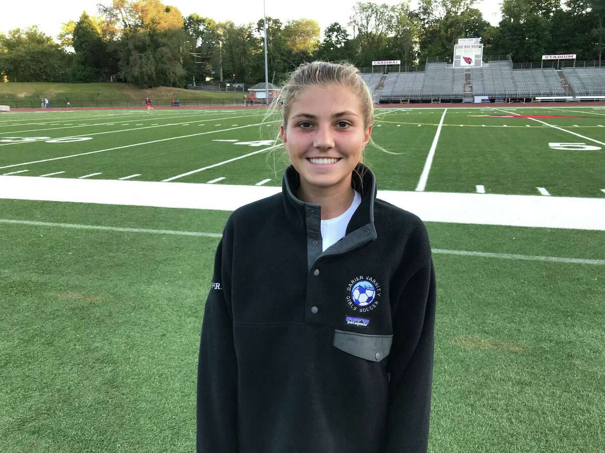 Darien girls soccer team defeats Greenwich on the road to remain unbeaten