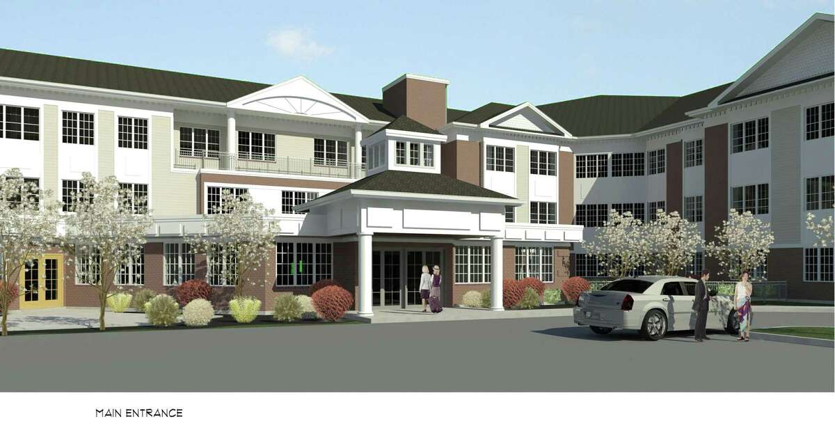 A rendering of Mary Wade Home’s new facility planned for Clinton Avenue in New Haven.