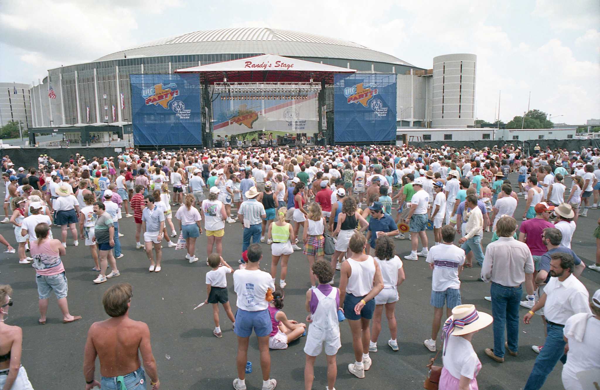 Houston in September 1989 Were you at the 'Biggest Party in History