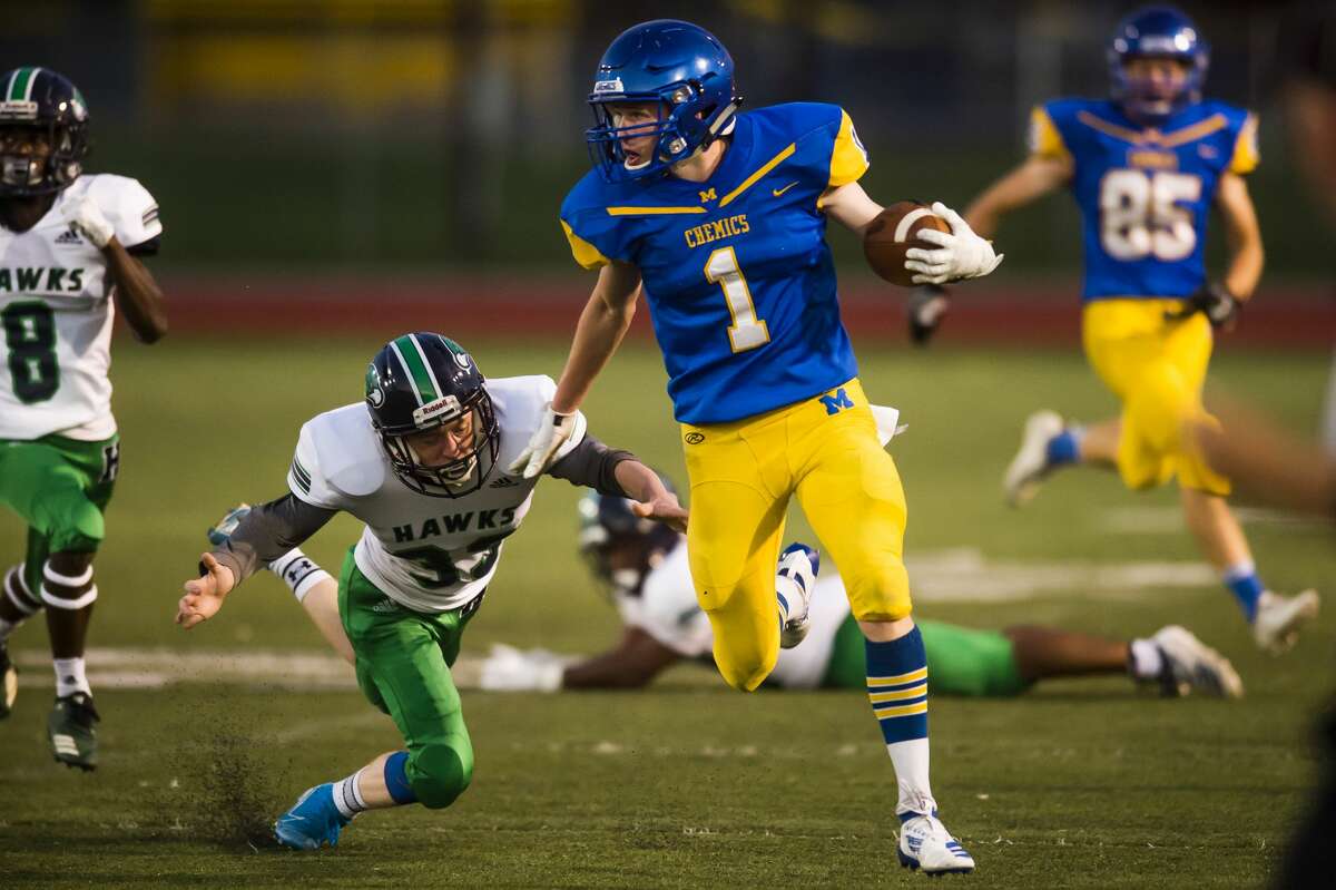Midland High School vs. Saginaw Heritage High School football - Sept. 20,  2019