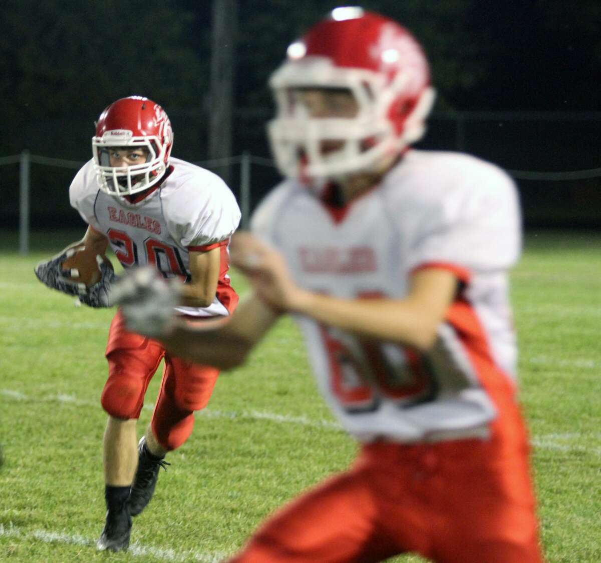 North Huron rolls in 61-0 week four victory against Caseville.
