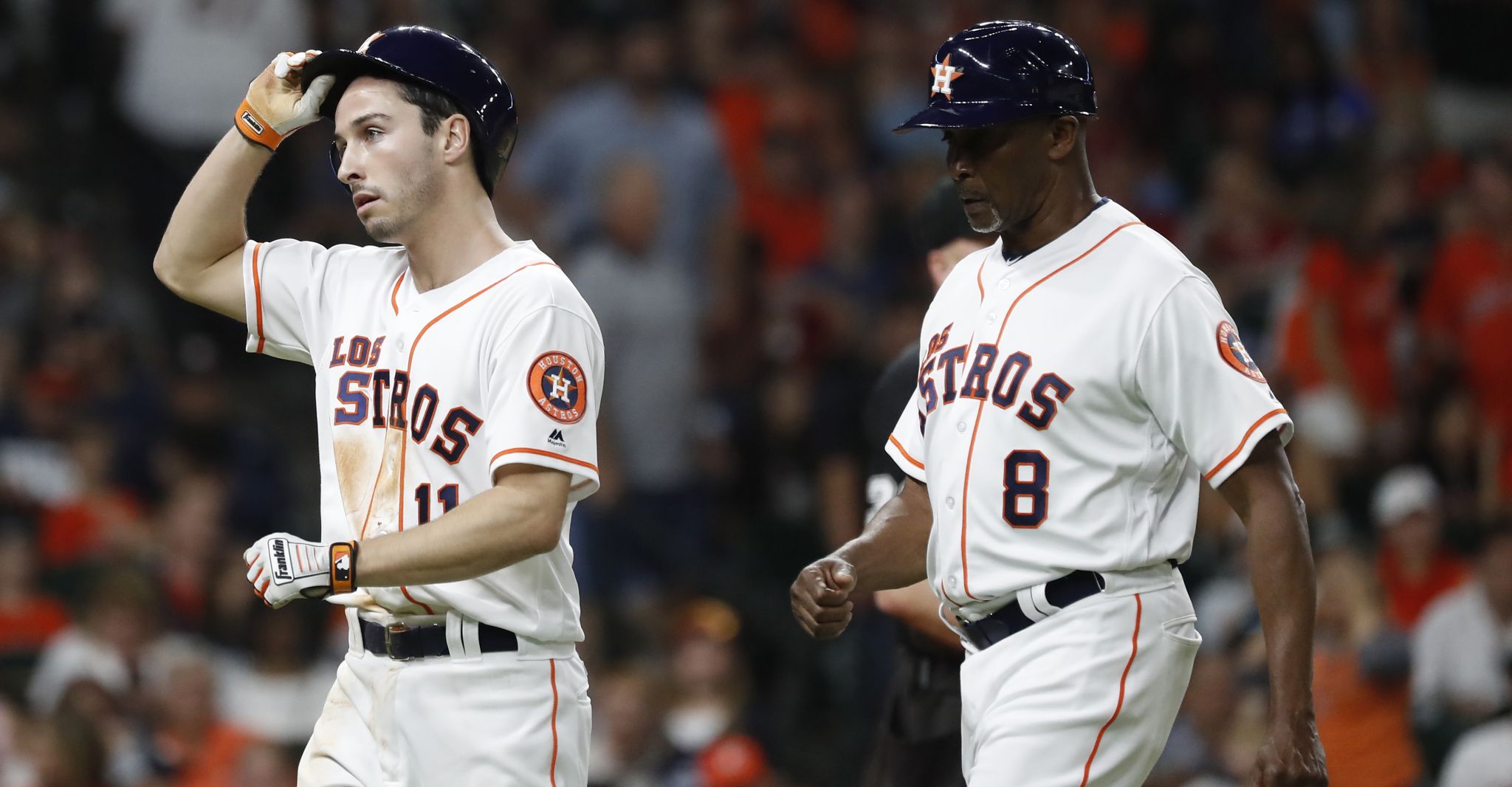 Video Watch Astros Celebrate With Champagne Showers After Clinching Al West Bleacher Report